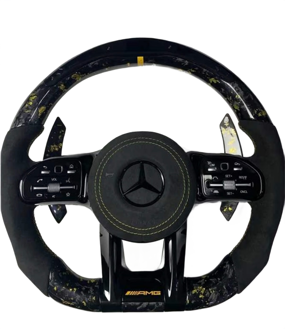 Gold Accent | Forged Carbon | LED RPM Display
