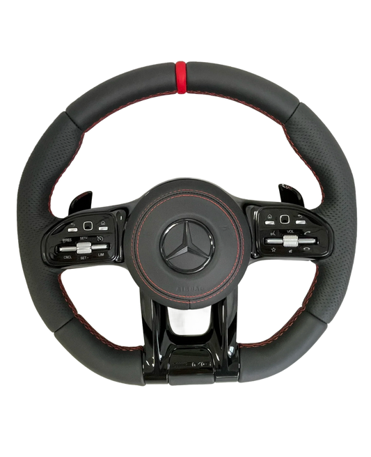 Mercedes AMG Leather Steering Wheel