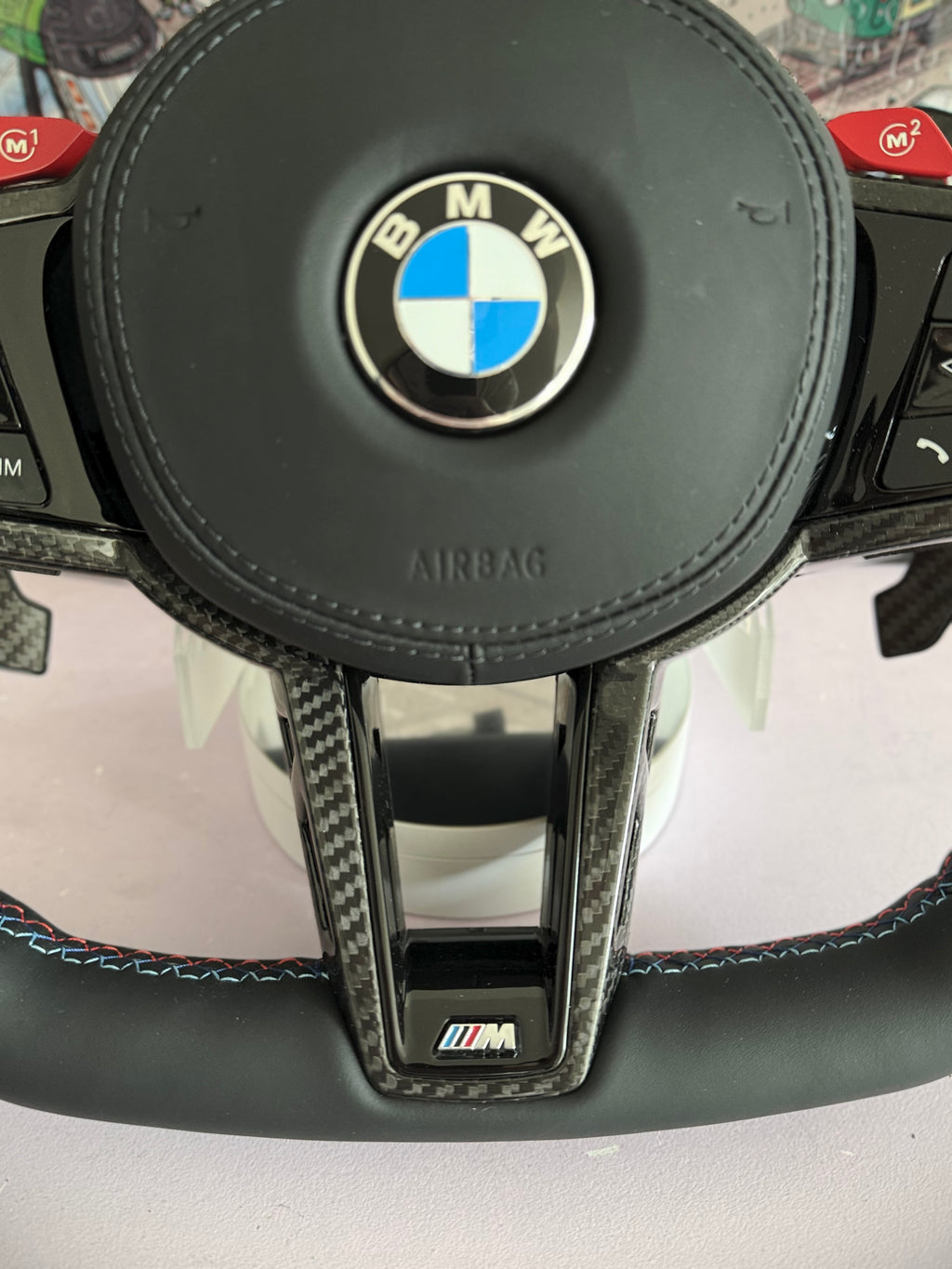 BMW F Series 1/2/3/4 CS Style Steering Wheel