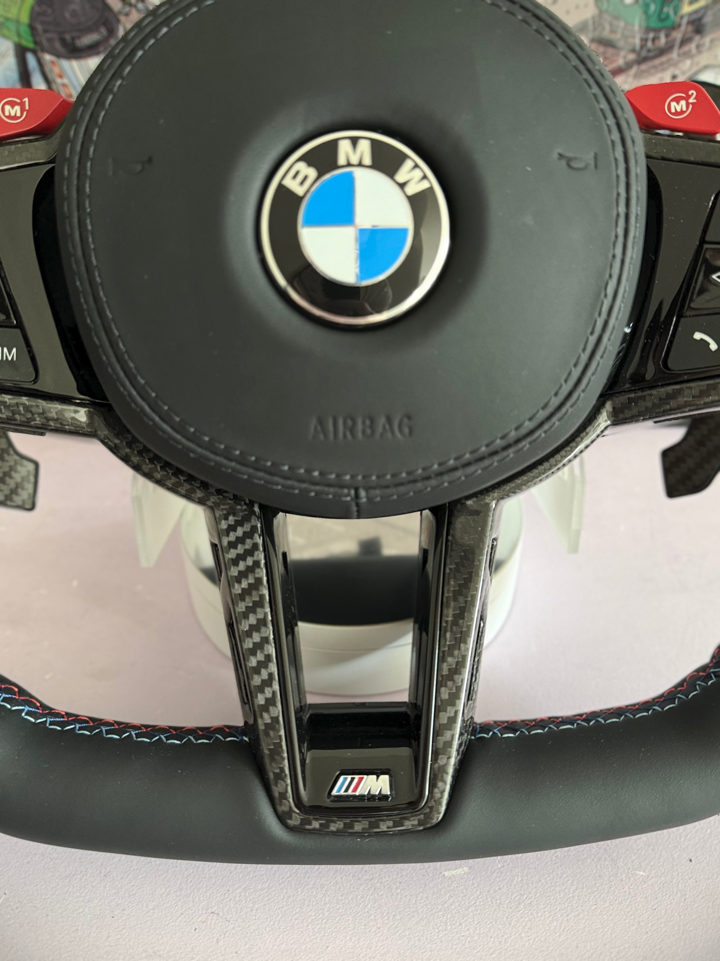 BMW F Series 1/2/3/4 CS Style Steering Wheel