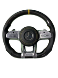 Yellow Accents | Carbon Fibre | Perforated Leather