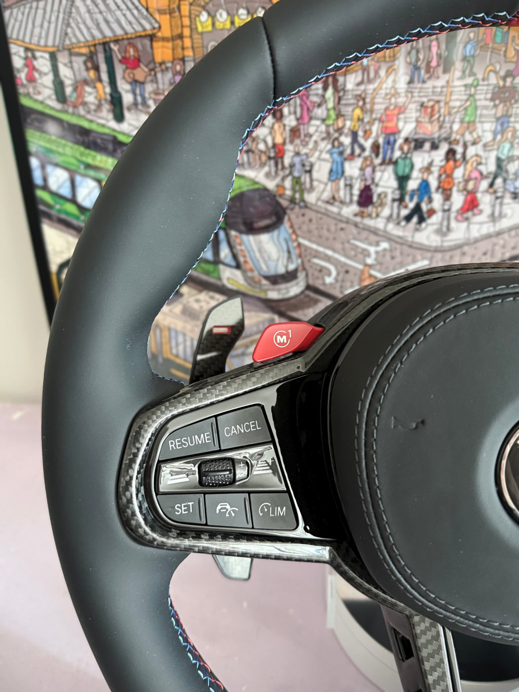 BMW F Series 1/2/3/4 CS Style Steering Wheel