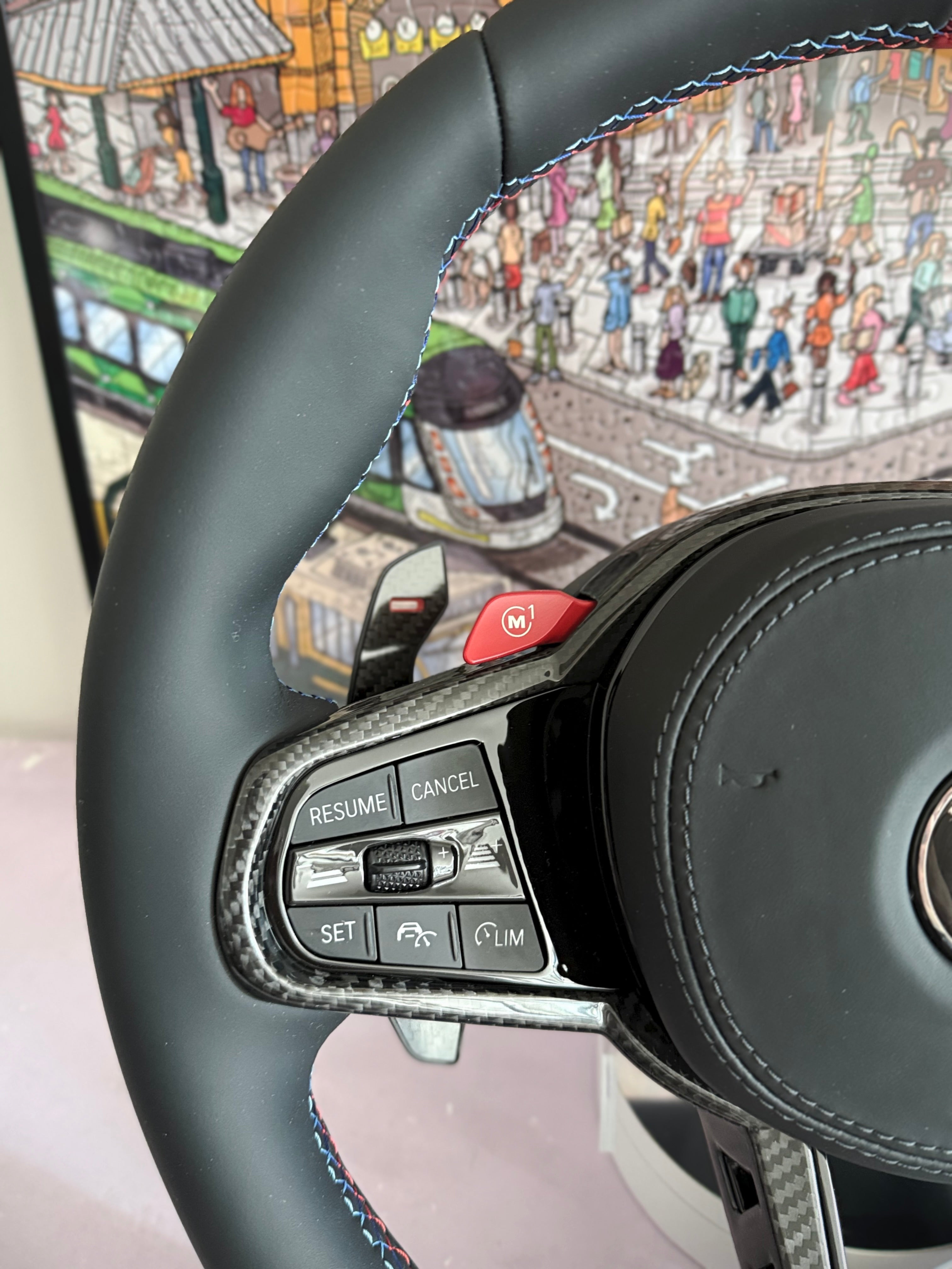 BMW F Series 1/2/3/4 CS Style Steering Wheel