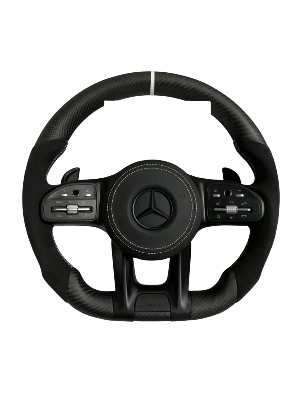 Mercedes AMG Carbon Fibre Steering Wheel