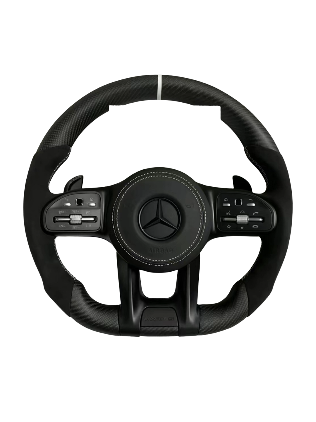 Mercedes AMG Carbon Fibre Steering Wheel