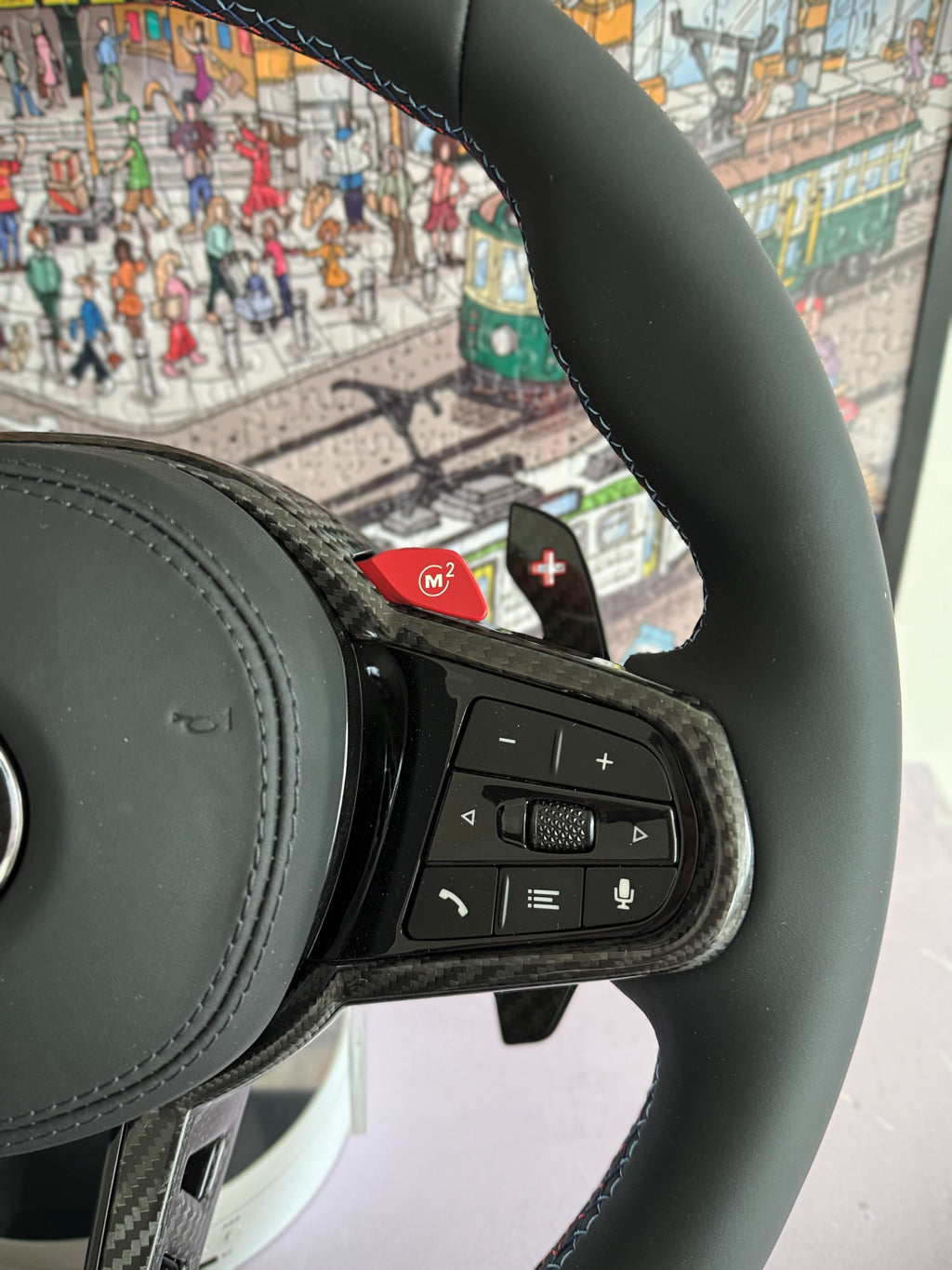 BMW F Series 1/2/3/4 CS Style Steering Wheel