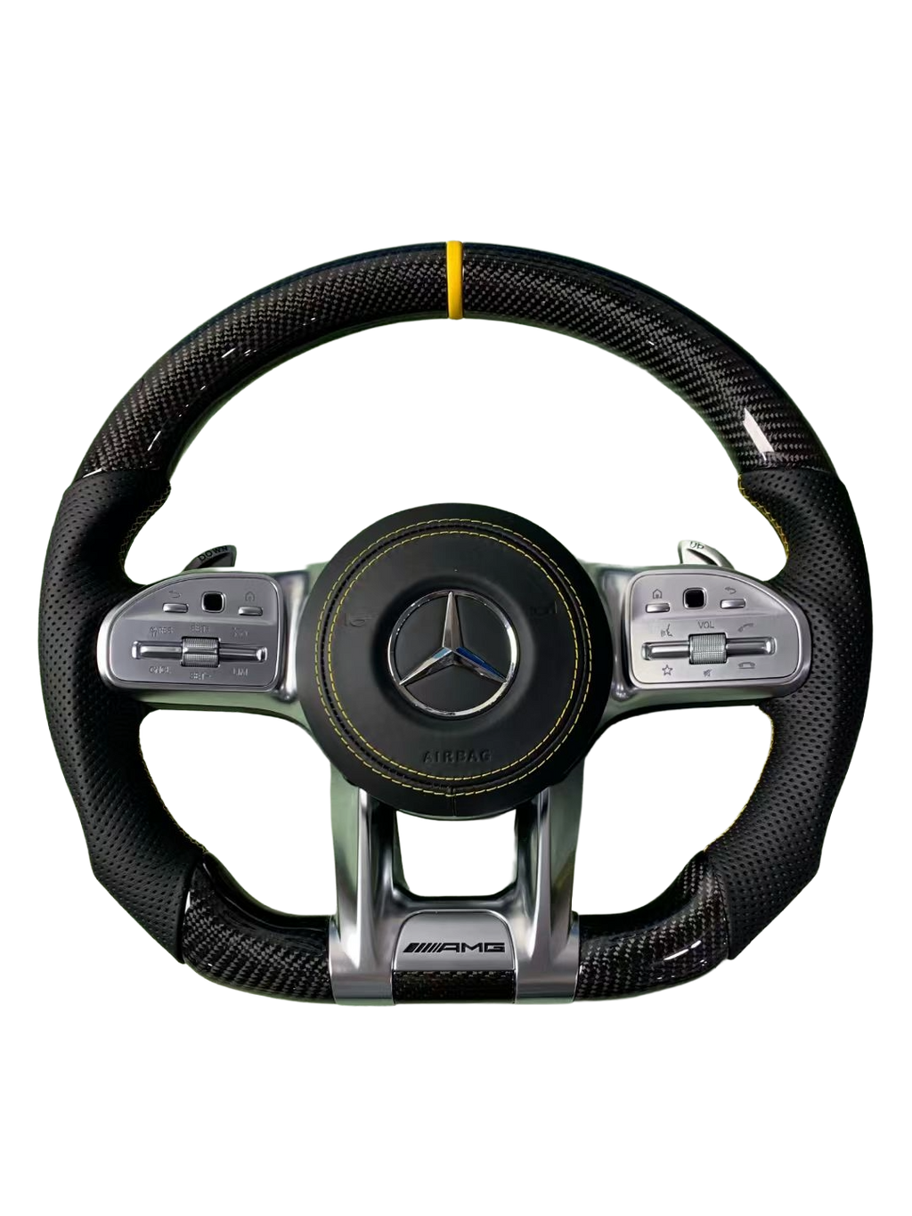 Mercedes AMG Carbon Fibre Steering Wheel