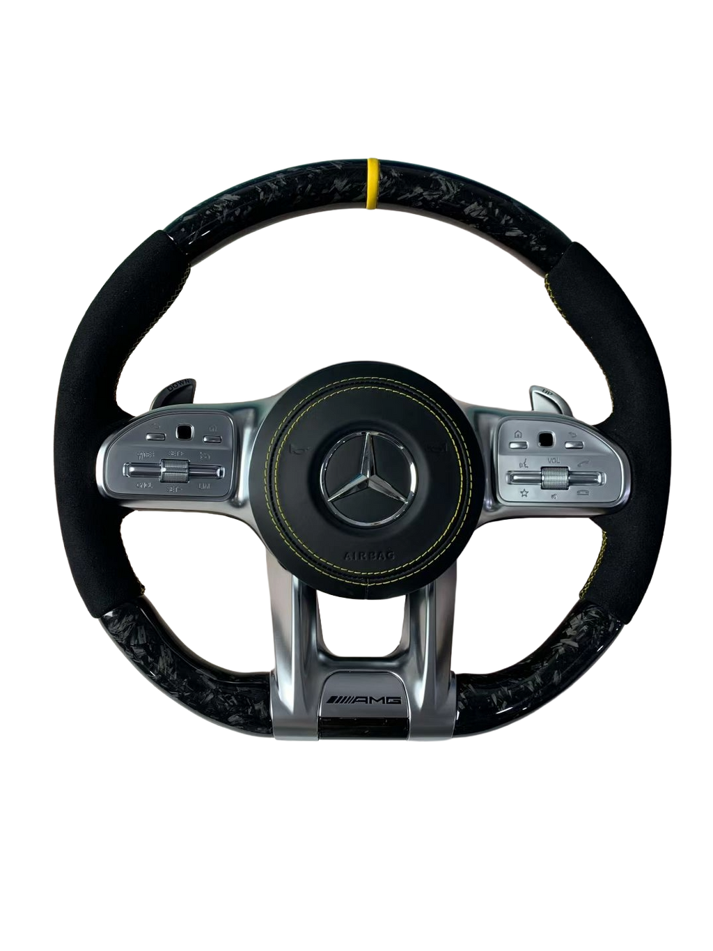 Mercedes AMG Carbon Fibre Steering Wheel