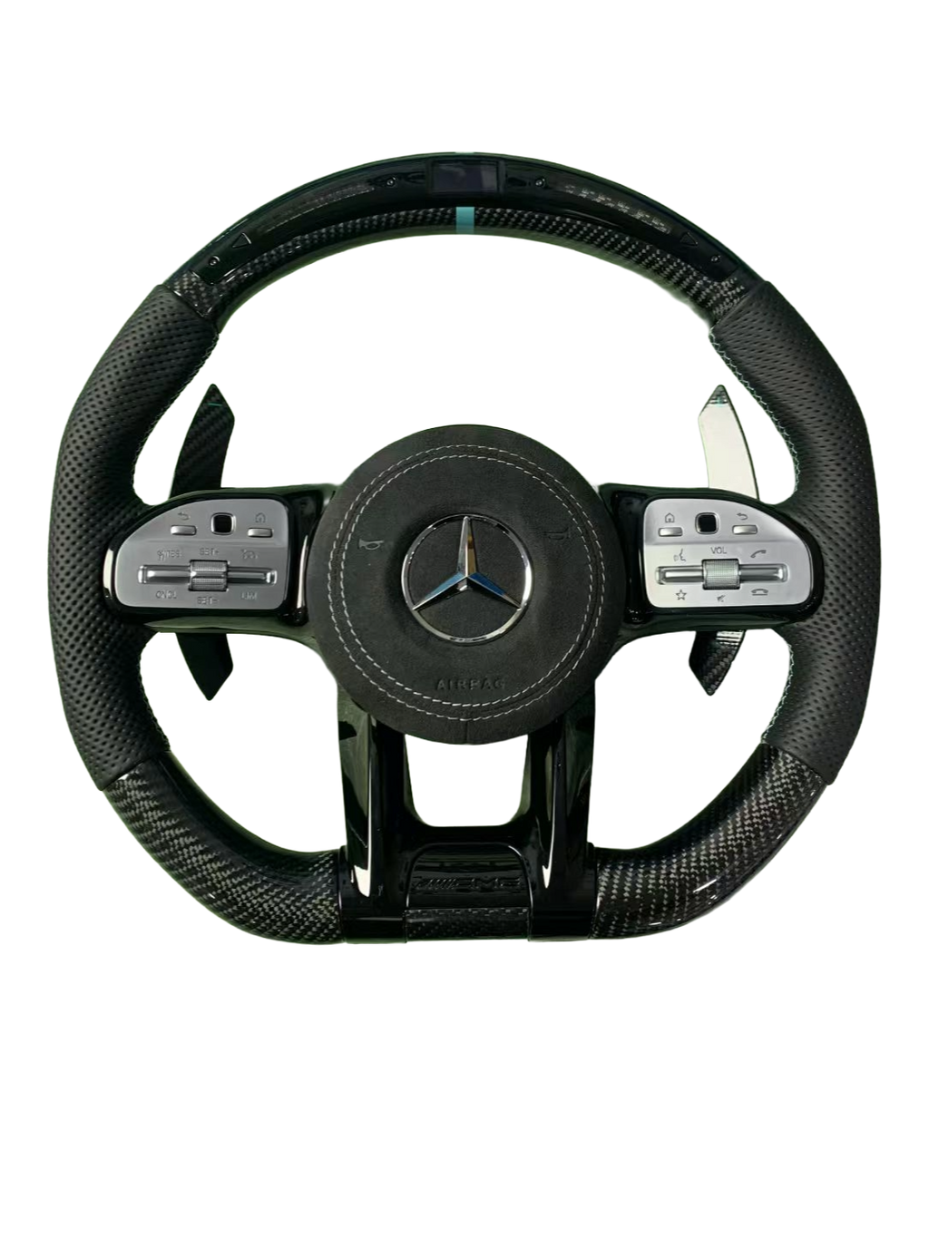 Mercedes AMG Carbon Fibre Steering Wheel