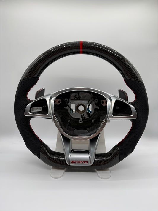 Mercedes-AMG Pre-facelift Carbon Fibre Steering Wheel