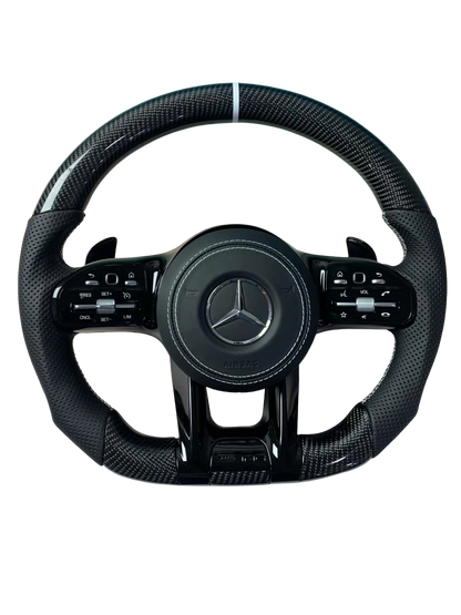 Mercedes AMG Carbon Fibre Steering Wheel