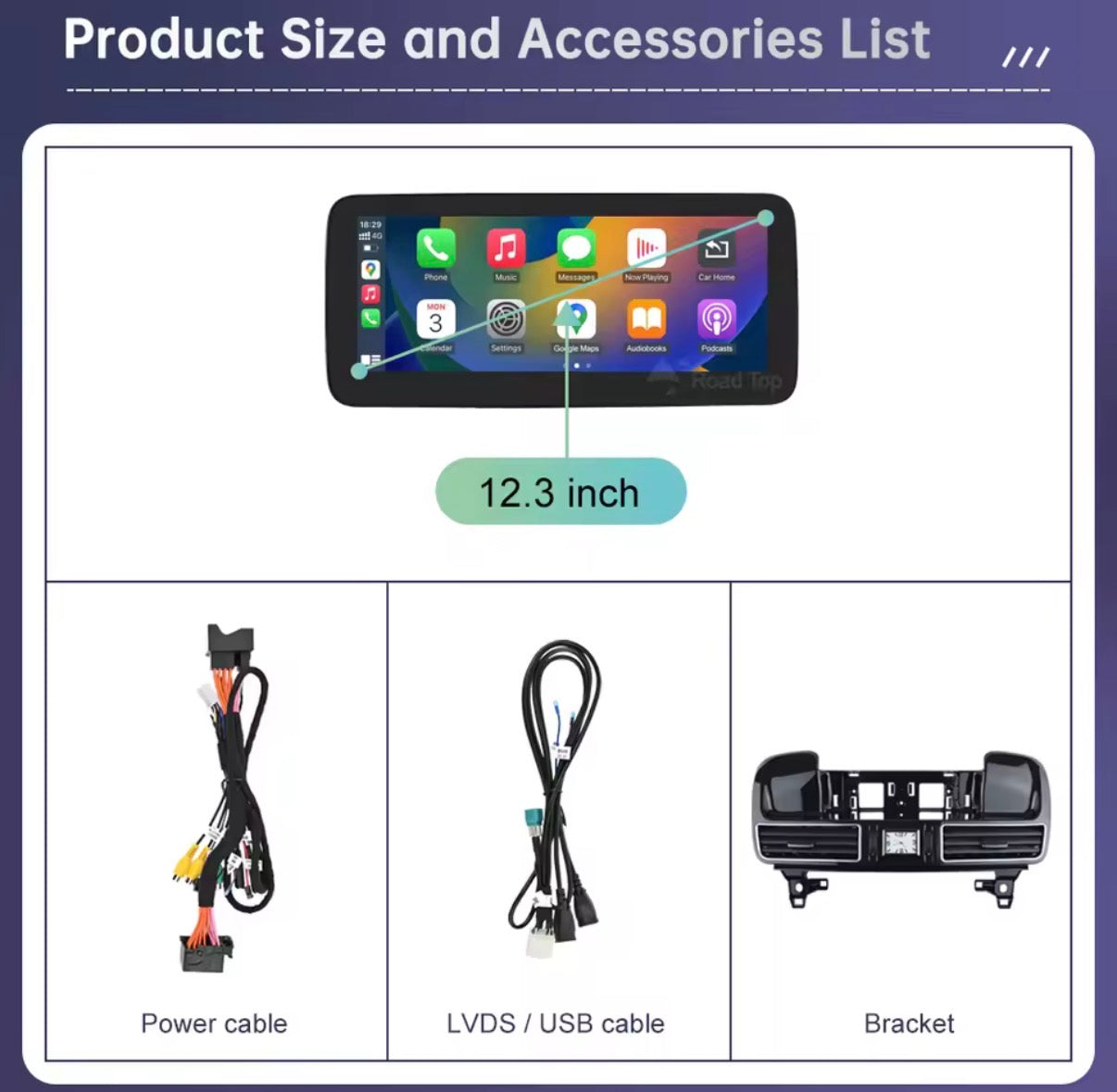 12.3” GLE/GLS Linux Infotainment System
