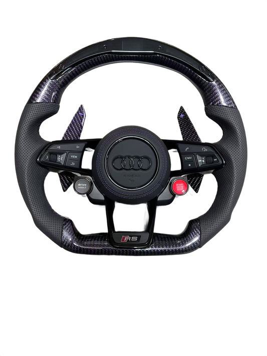 Purple Accents | Purple Carbon Fibre | LED RPM Display