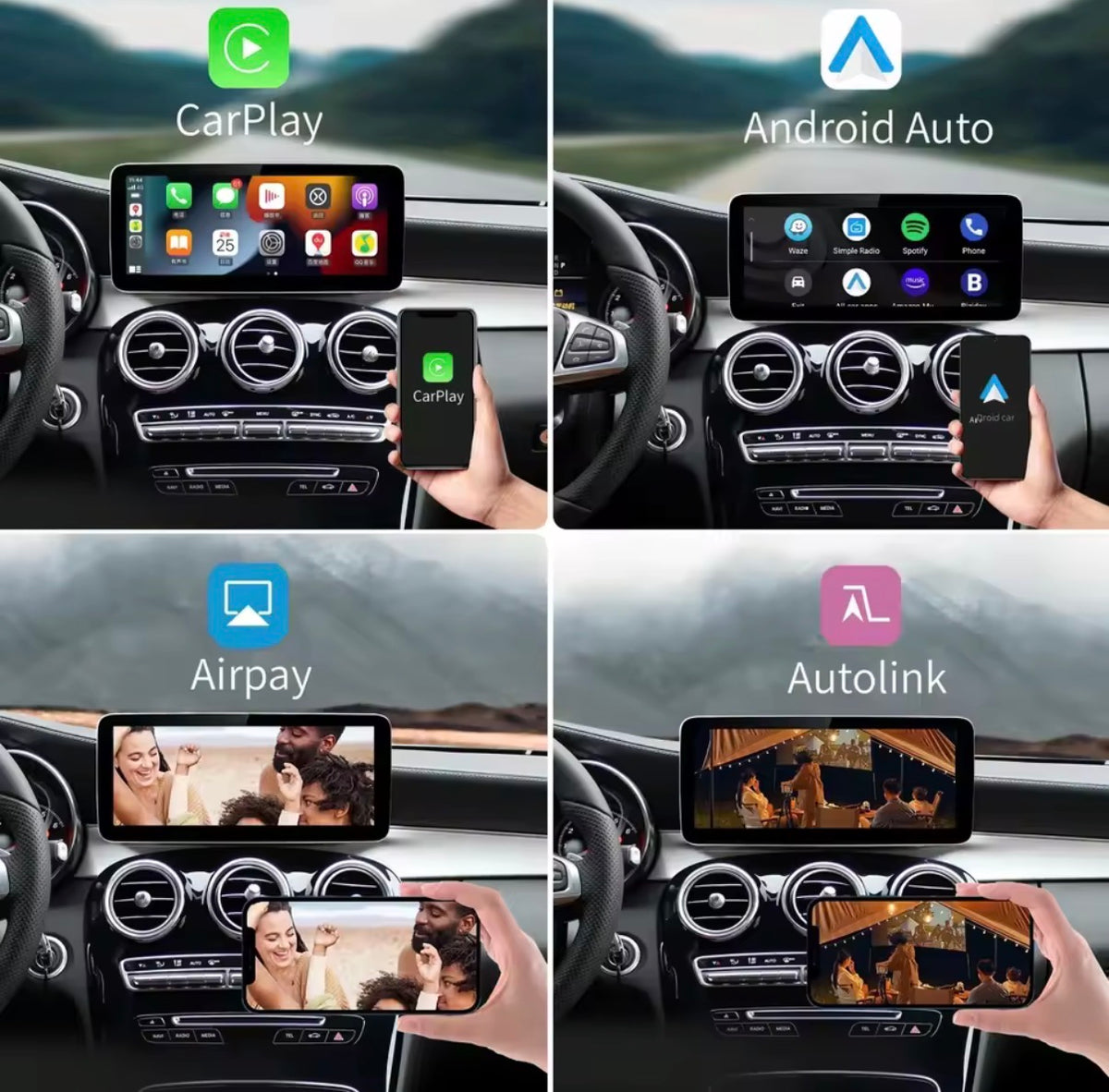 10.25” Mercedes Infotainment System