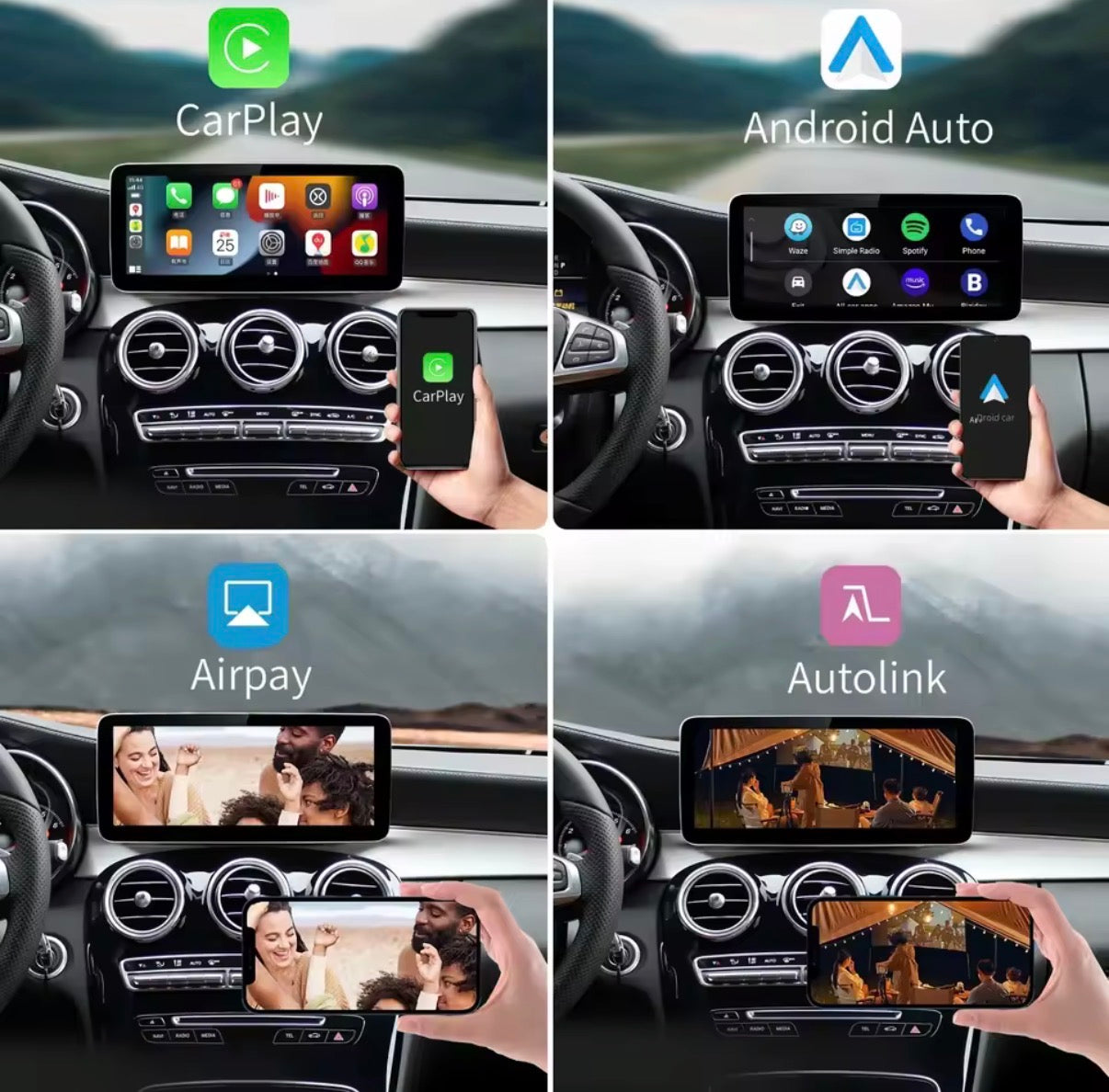10.25” Mercedes Infotainment System