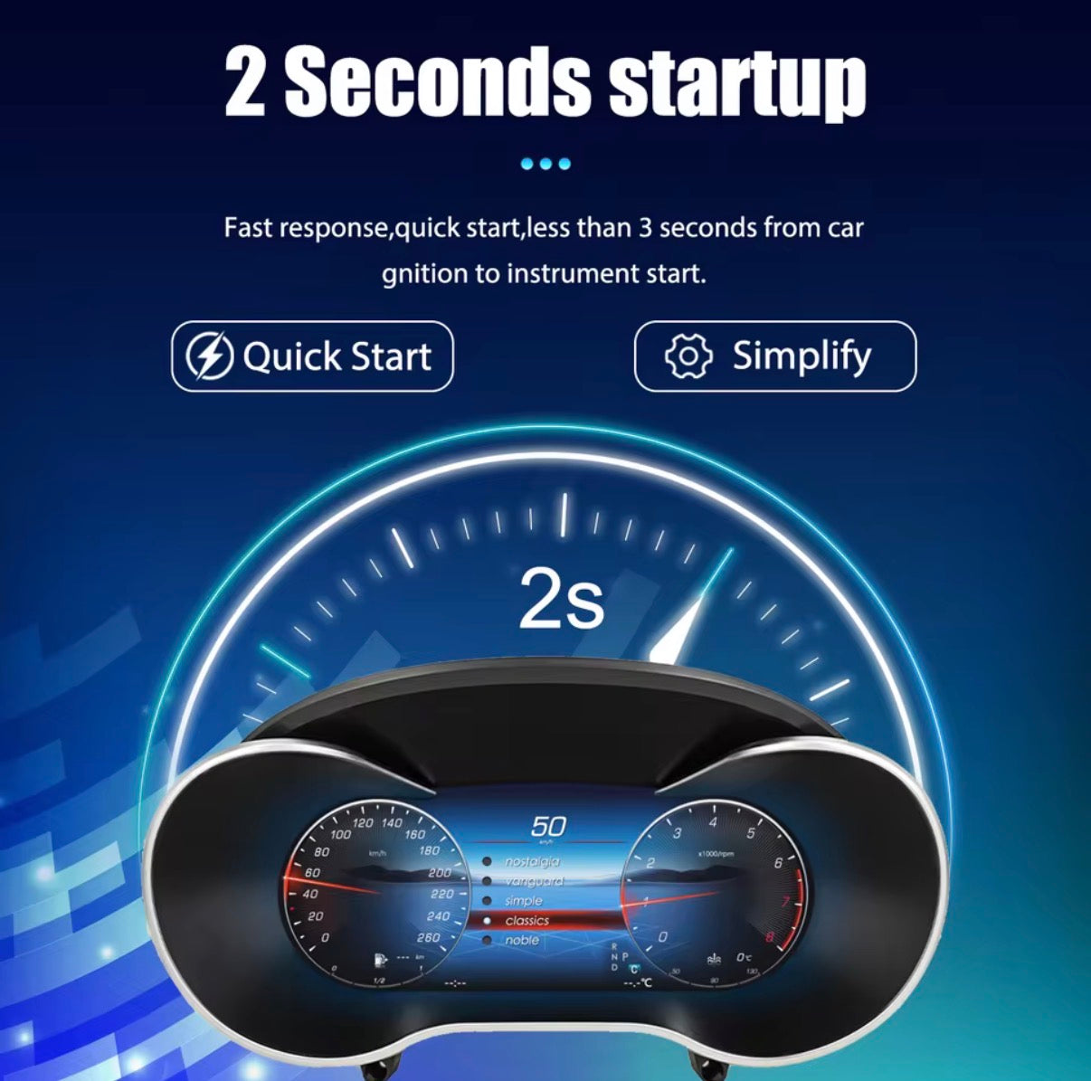 Mercedes A/GLA/CLA AMG Digital Cockpit