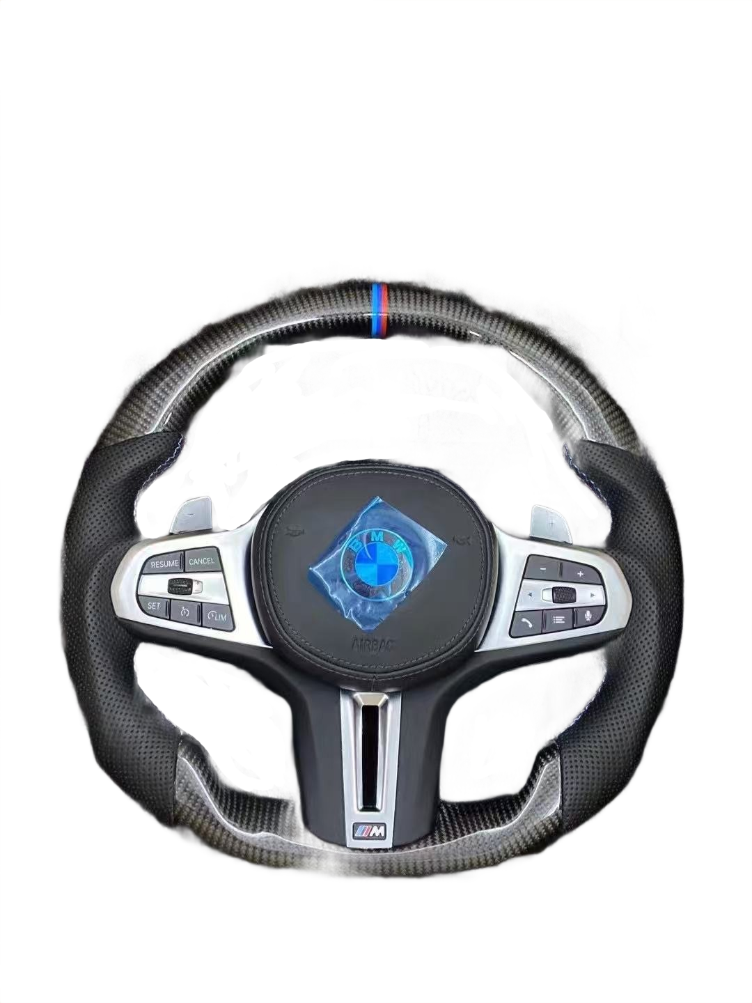 Carbon Fibre | Perforated Leather