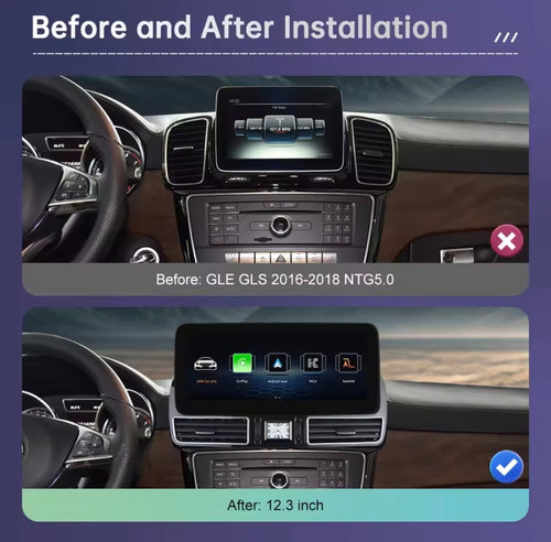 12.3” GLE/GLS Linux Infotainment System