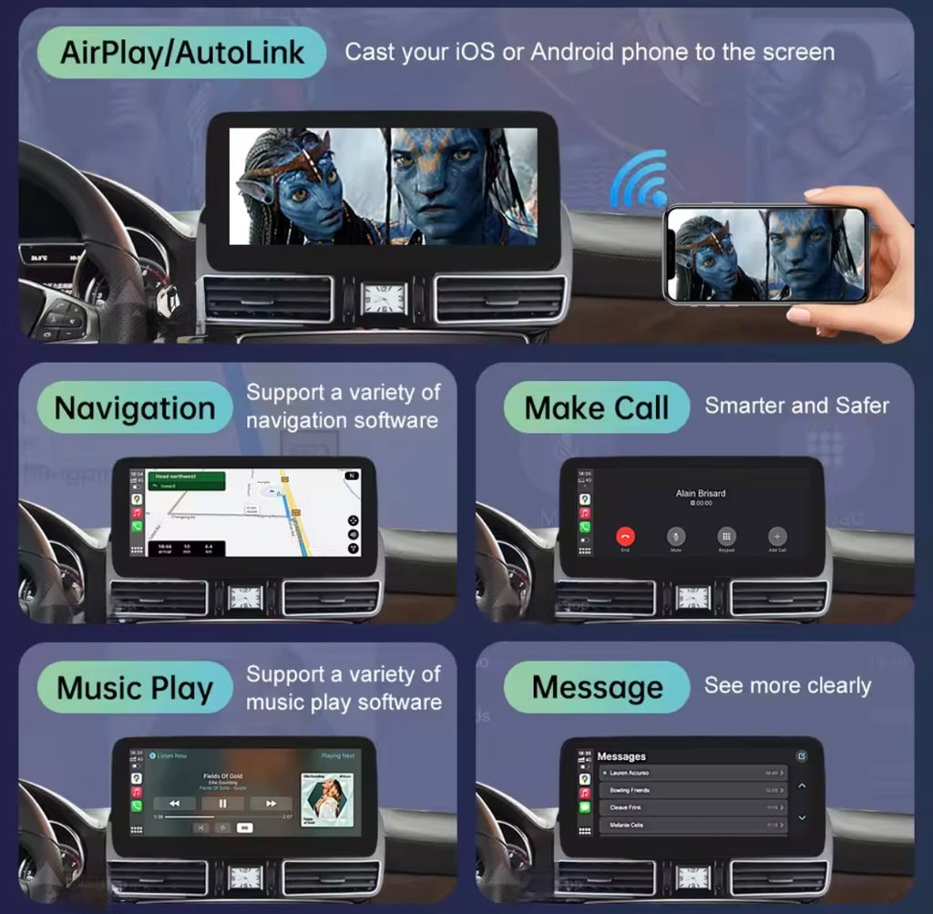 12.3” GLE/GLS Linux Infotainment System