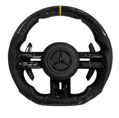 Mercedes AMG Carbon Fibre Steering Wheel New Style
