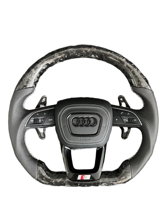 Forged Carbon | Perforated Leather