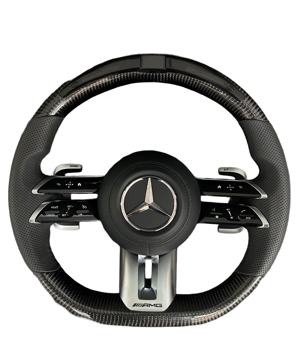 Mercedes AMG Carbon Fibre Steering Wheel New Style