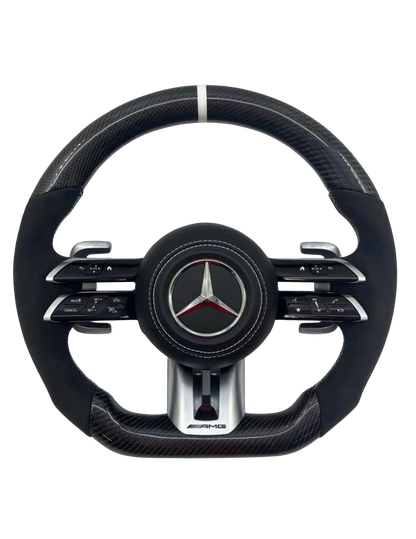 Mercedes AMG Carbon Fibre Steering Wheel New Style