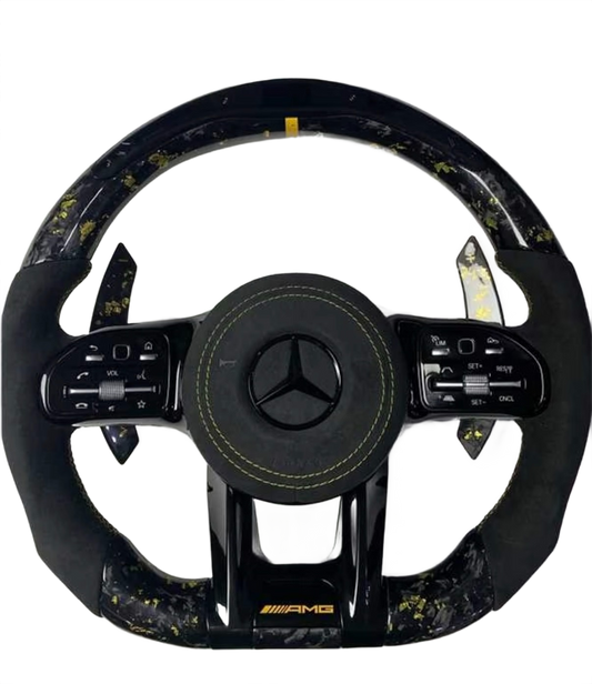 Gold Accent | Forged Carbon | LED RPM Display