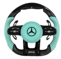 Tiffany Blue | LED RPM Display | Carbon Fibre | Magnetic Paddle Shifters