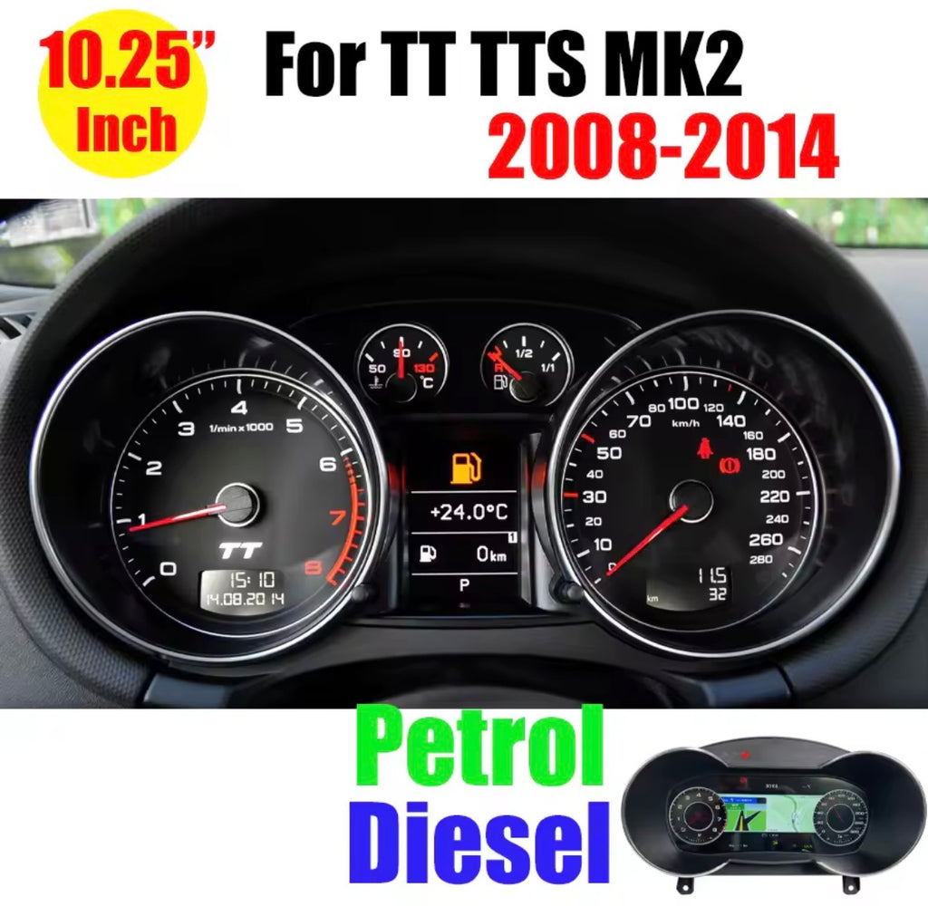 Virtual Cockpit Upgrade for Audi TT MK2  (2008-2014)