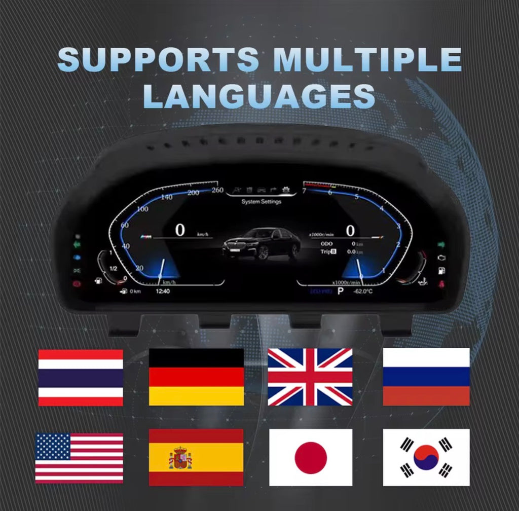 Digital Cockpit Upgrade BMW 5/6/7/X3/X4/X5/X7 (2010-2018)