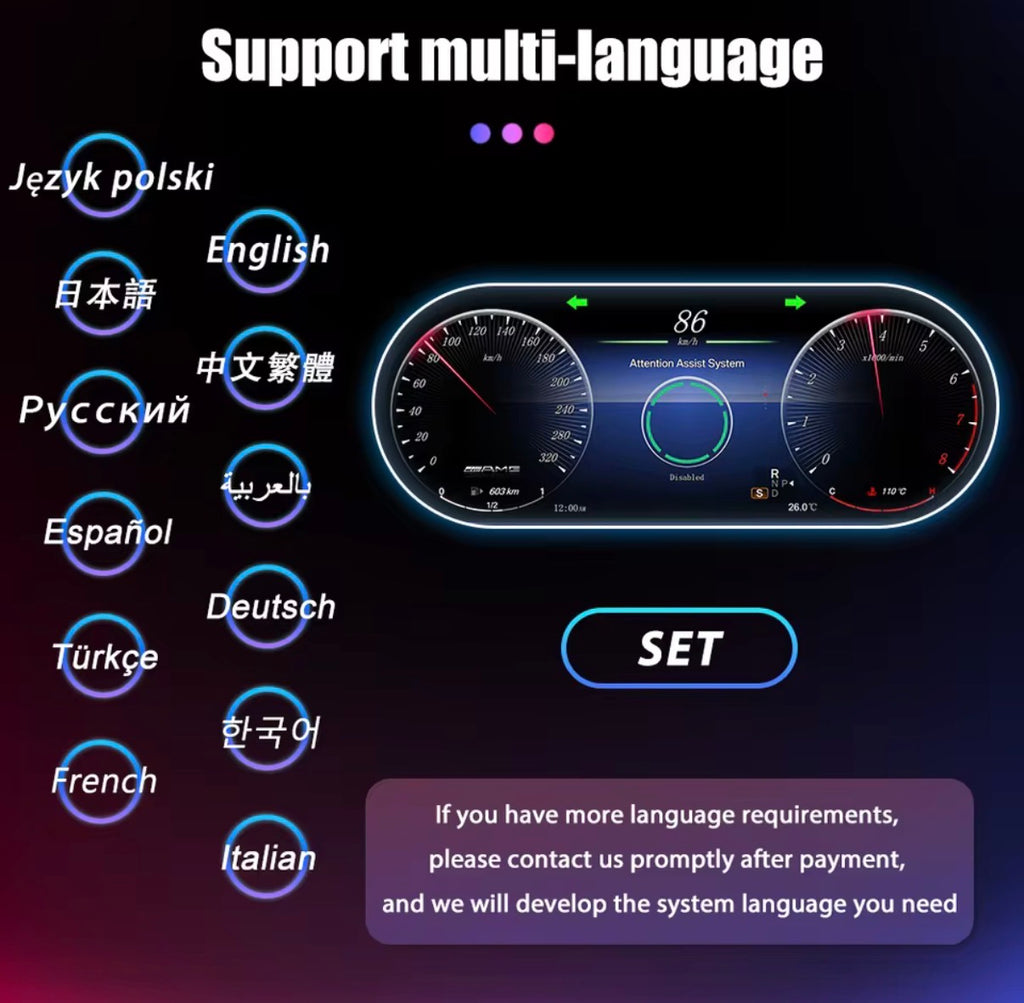 Digital Cockpit Upgrade Mercedes R/ML/GL W164 (2005-2017)