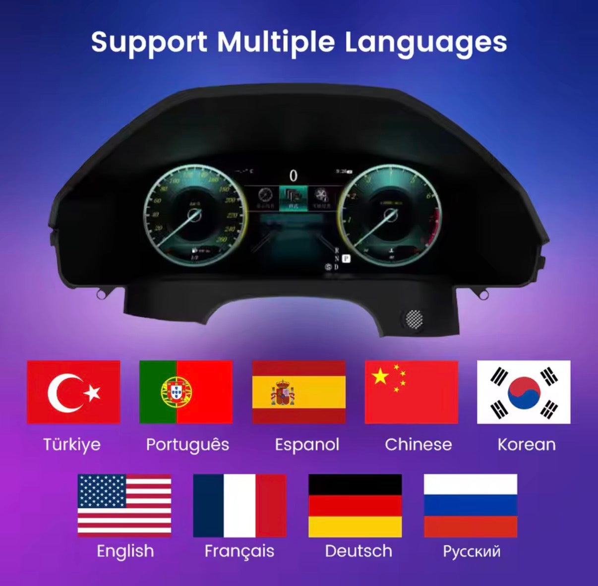 Digital Cockpit Upgrade Mercedes E Class W212 (2010-2015)