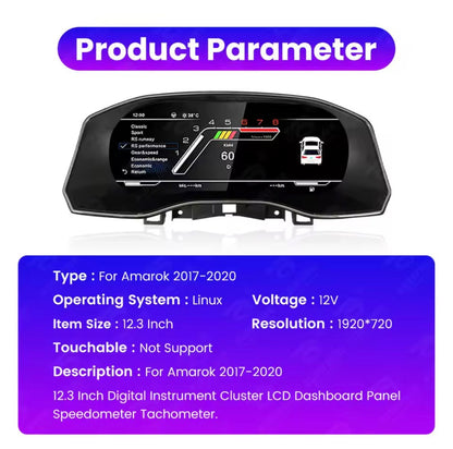 Virtual Cockpit Upgrade for Volkswagen Amarok (2017-2020)