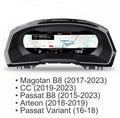 Virtual Cockpit Upgrade for Volkswagen Magotan CC Passat Arteon (2015-2023)