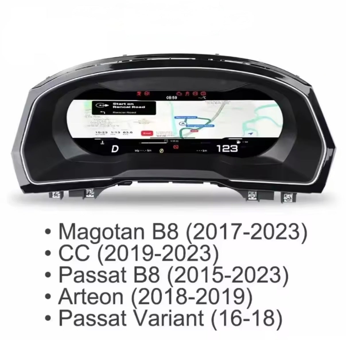 Virtual Cockpit Upgrade for Volkswagen Magotan CC Passat Arteon (2015-2023)