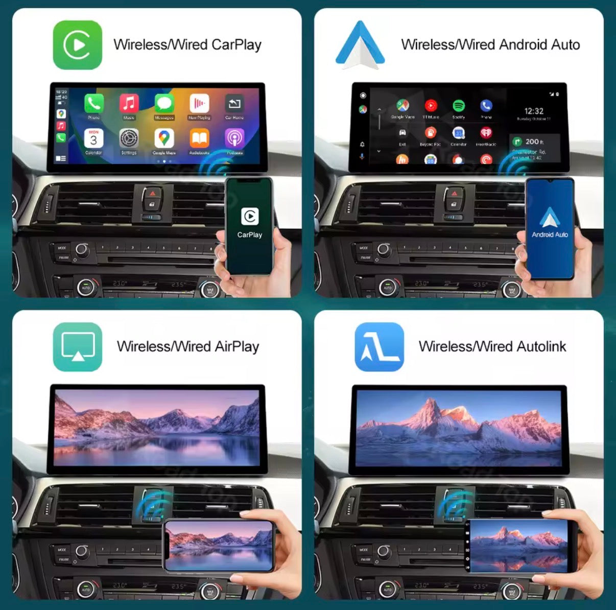 12.3” BMW 3/4 Series 2012-2019 NBT EVO