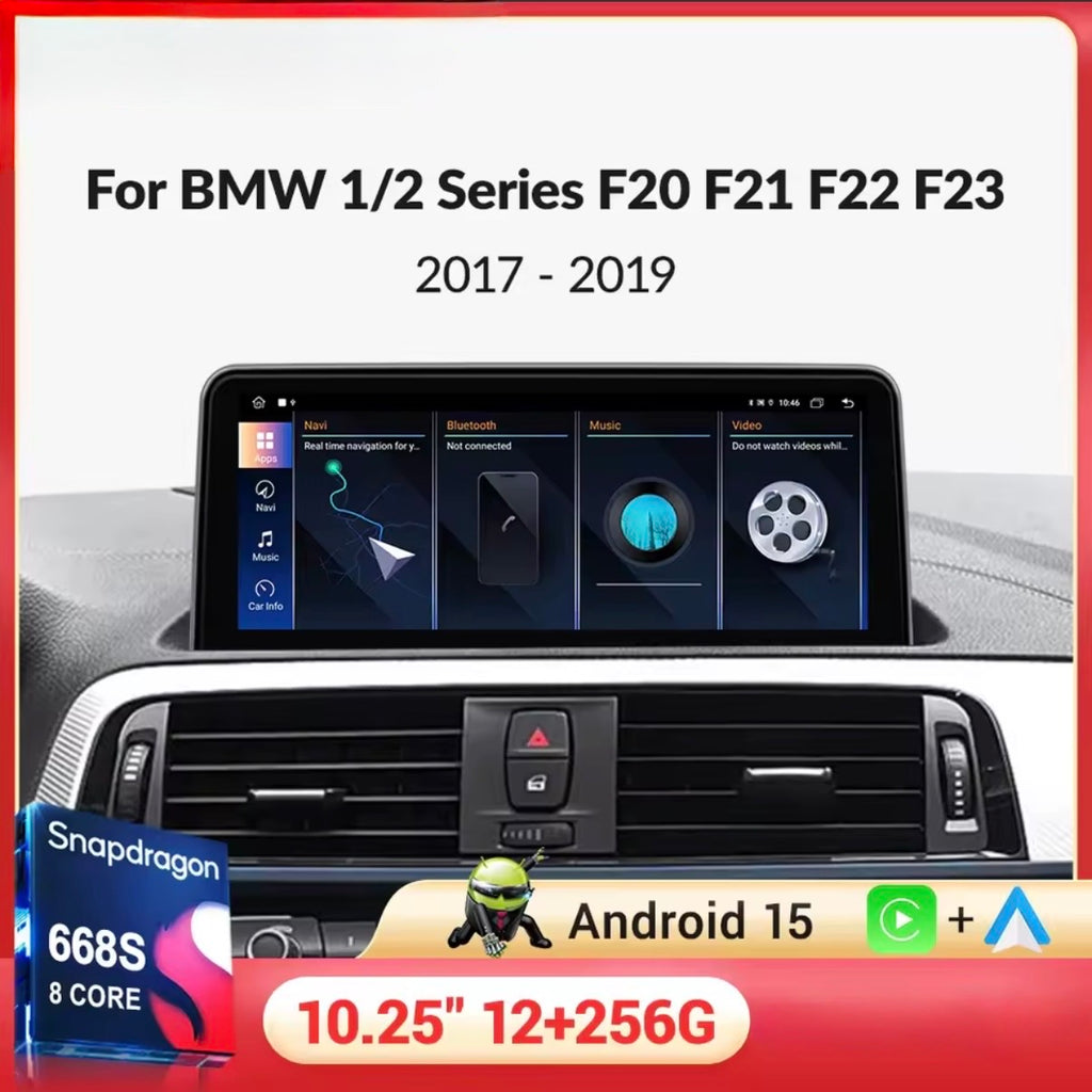 10.25” BMW 1/2 Series 2017-2019