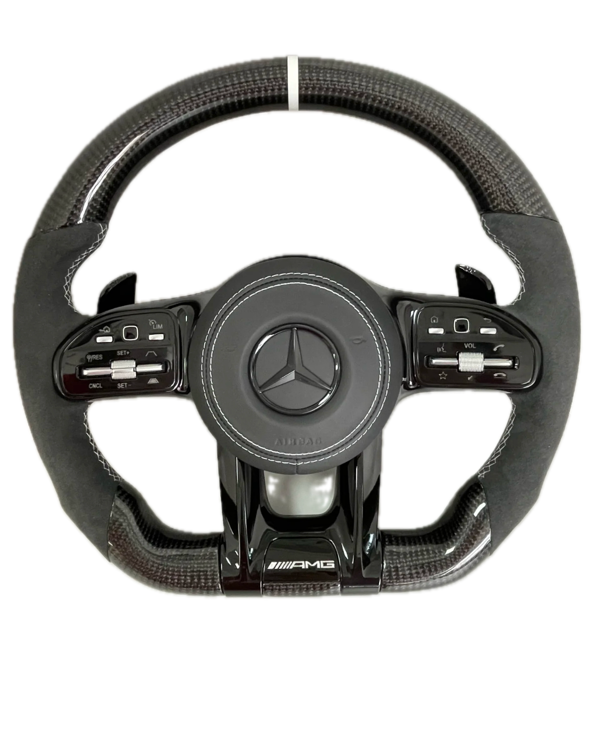 Mercedes AMG Carbon Fibre Steering Wheel