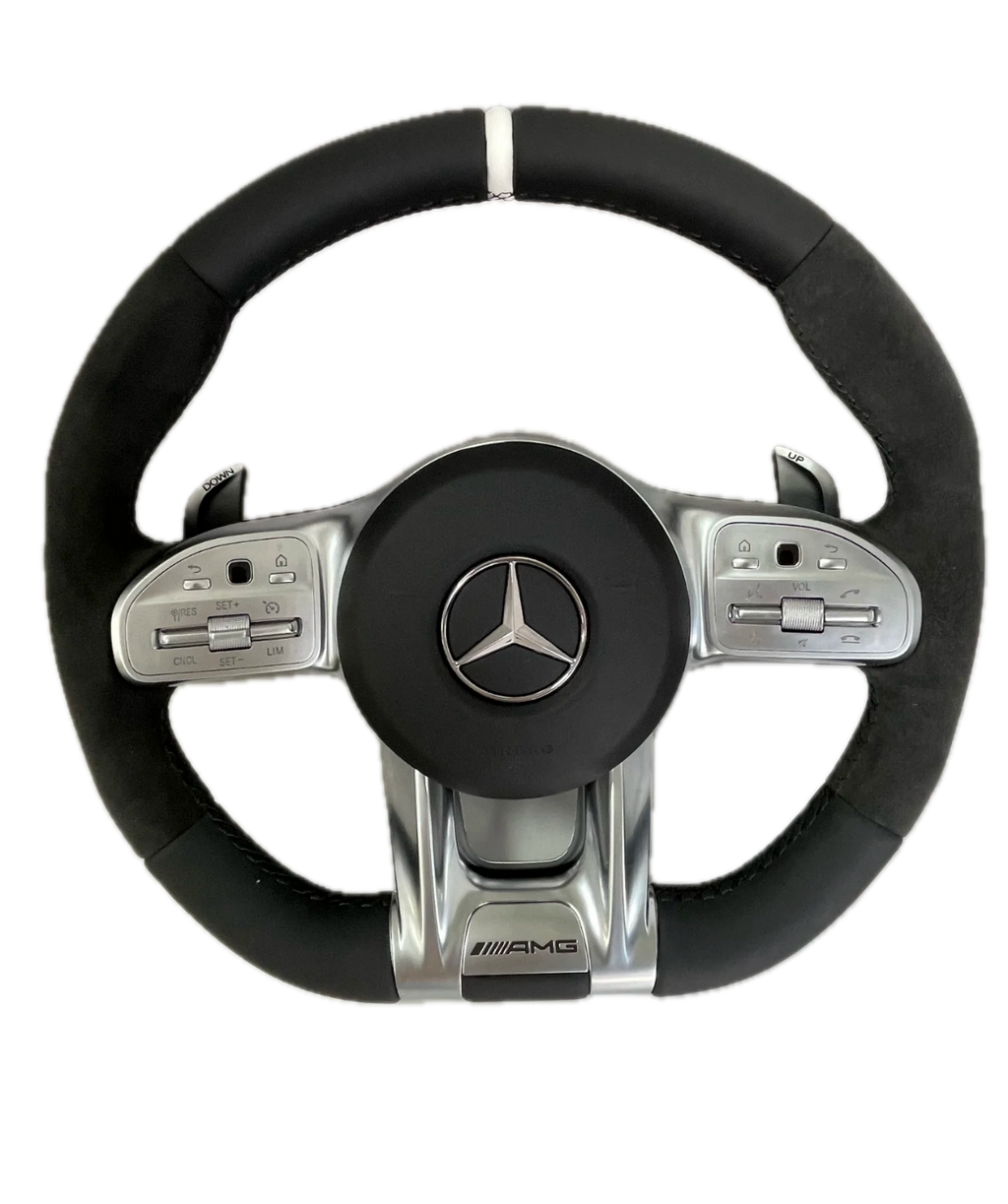 Mercedes AMG Leather Steering Wheel