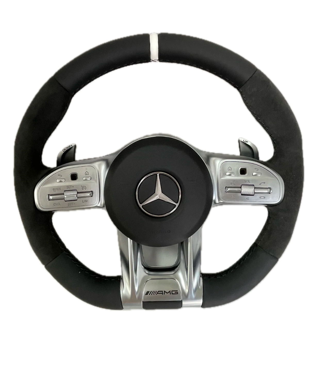 Mercedes AMG Leather Steering Wheel