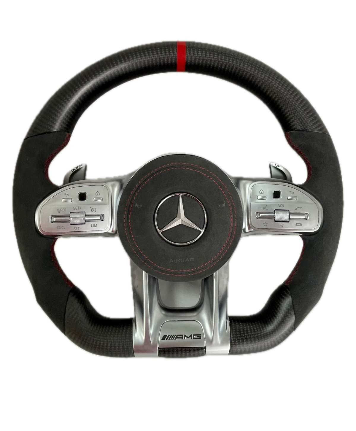 Mercedes AMG Carbon Fibre Steering Wheel