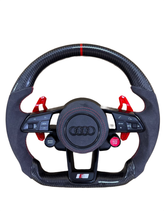 Red Accents | Carbon Fibre | Alcantara