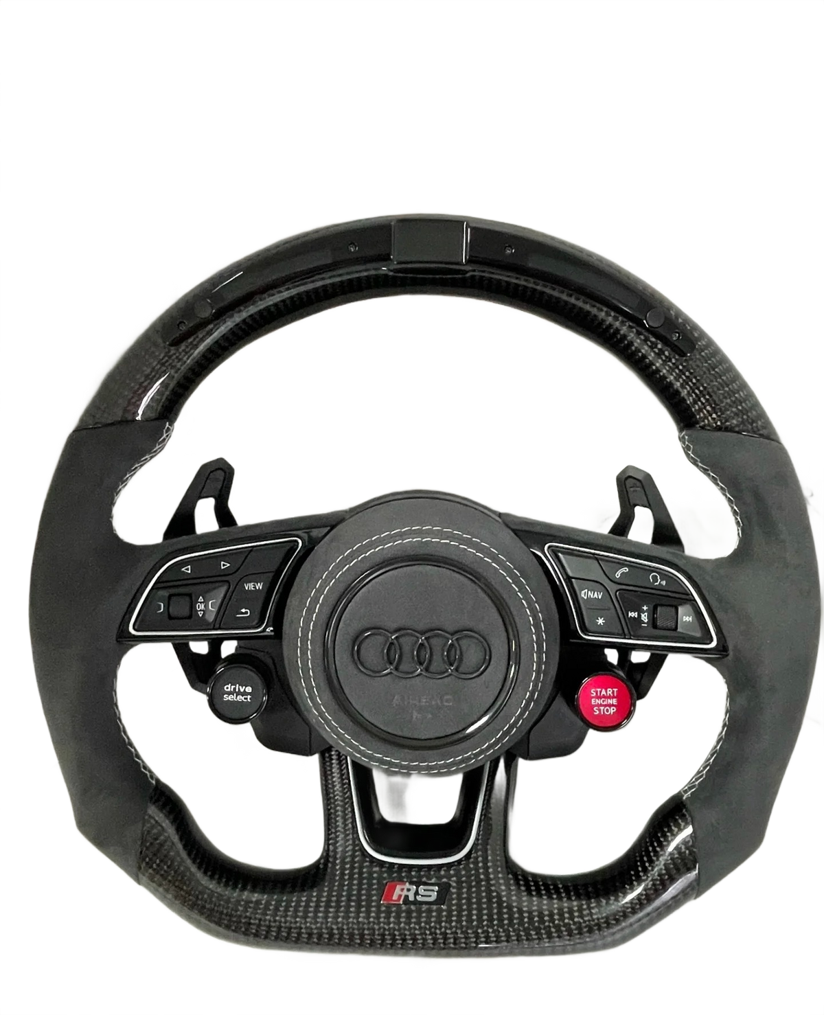 Carbon Fibre | LED RPM Display | Alcantara