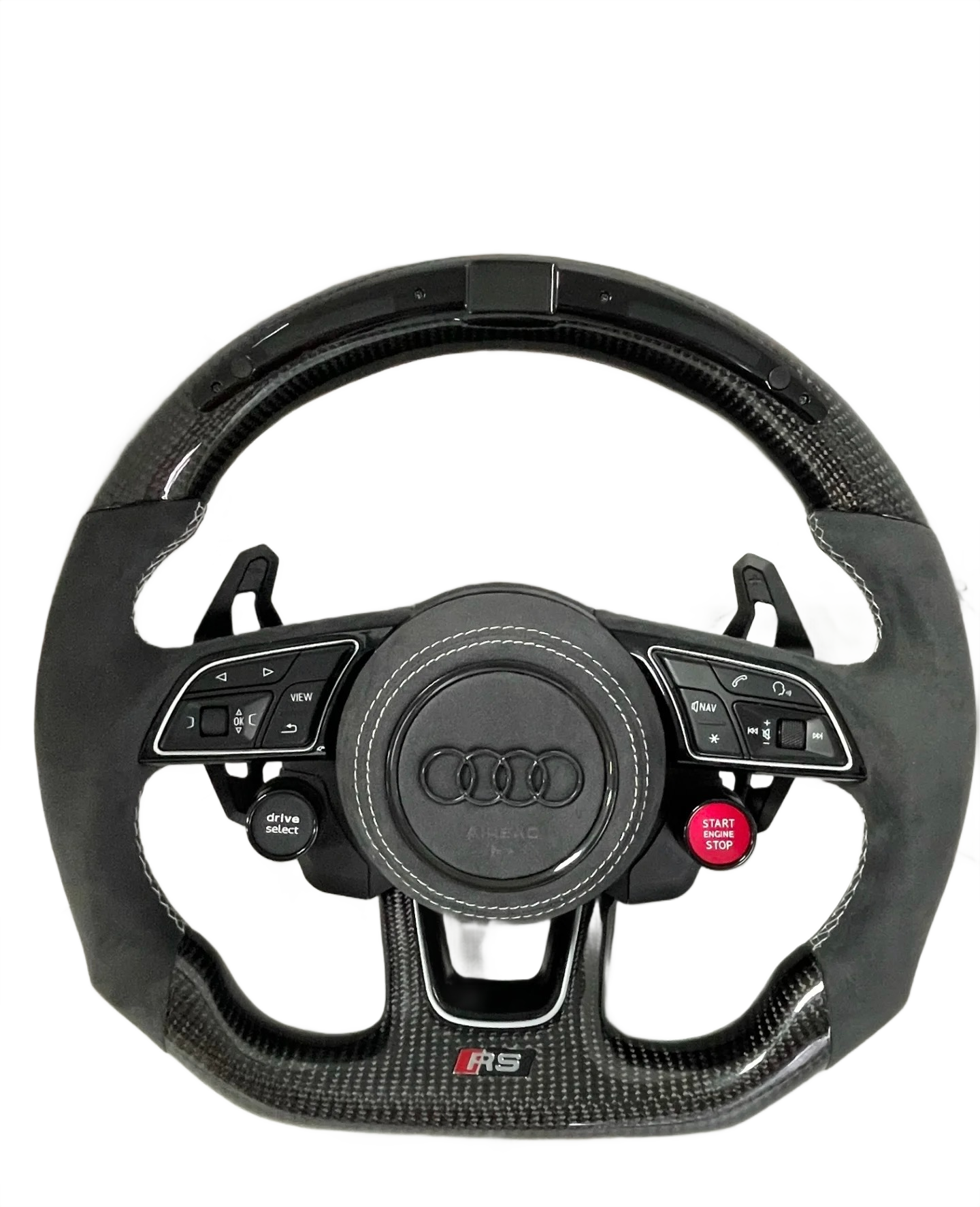 Carbon Fibre | LED RPM Display | Alcantara