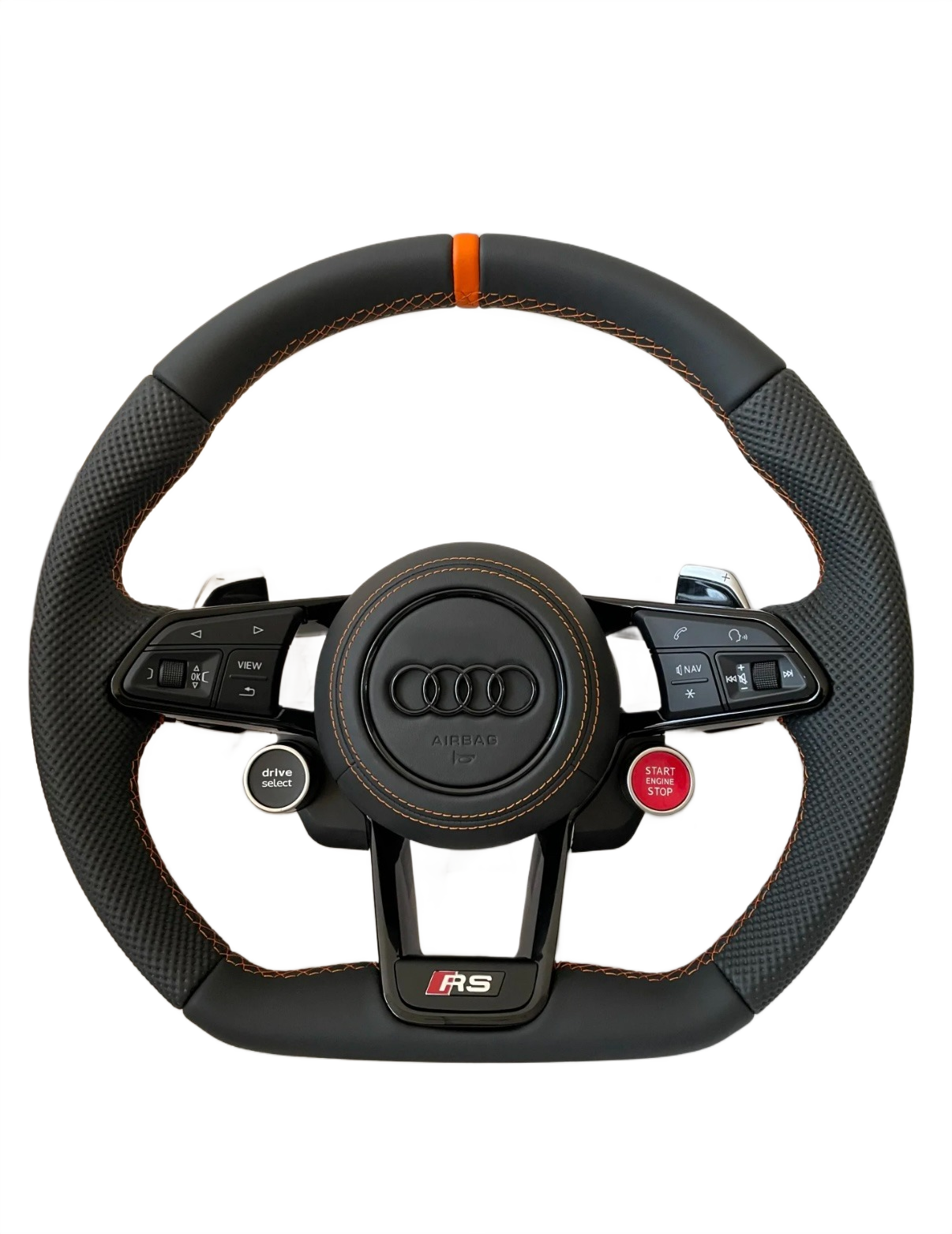 Orange Accents | Full Leather