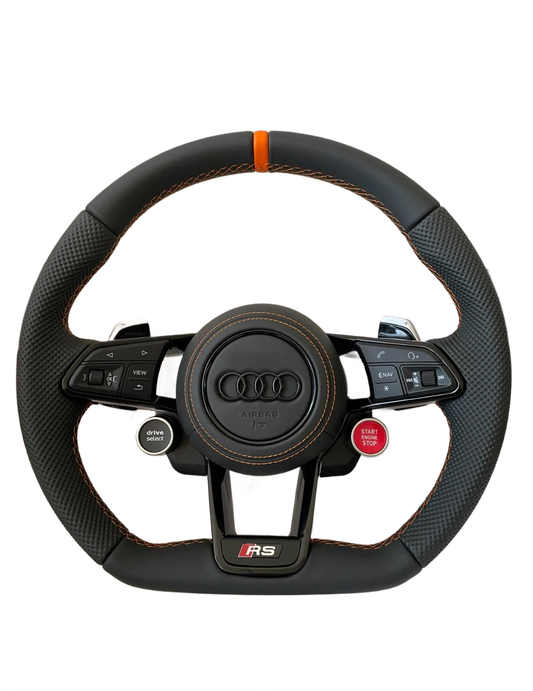 Orange Accents | Full Leather