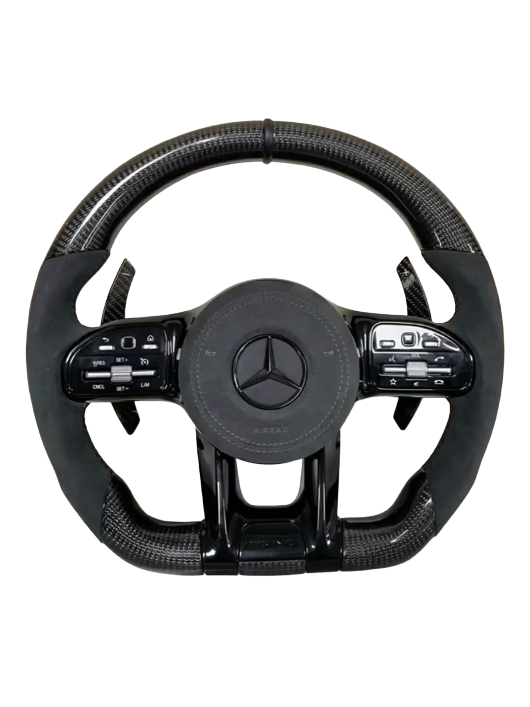 Mercedes AMG Carbon Fibre Steering Wheel