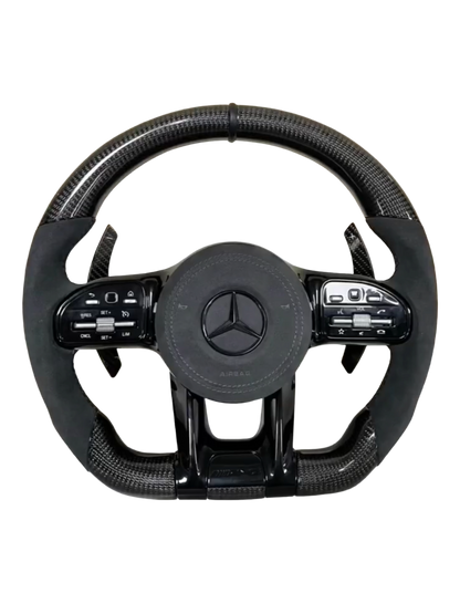 Mercedes AMG Carbon Fibre Steering Wheel