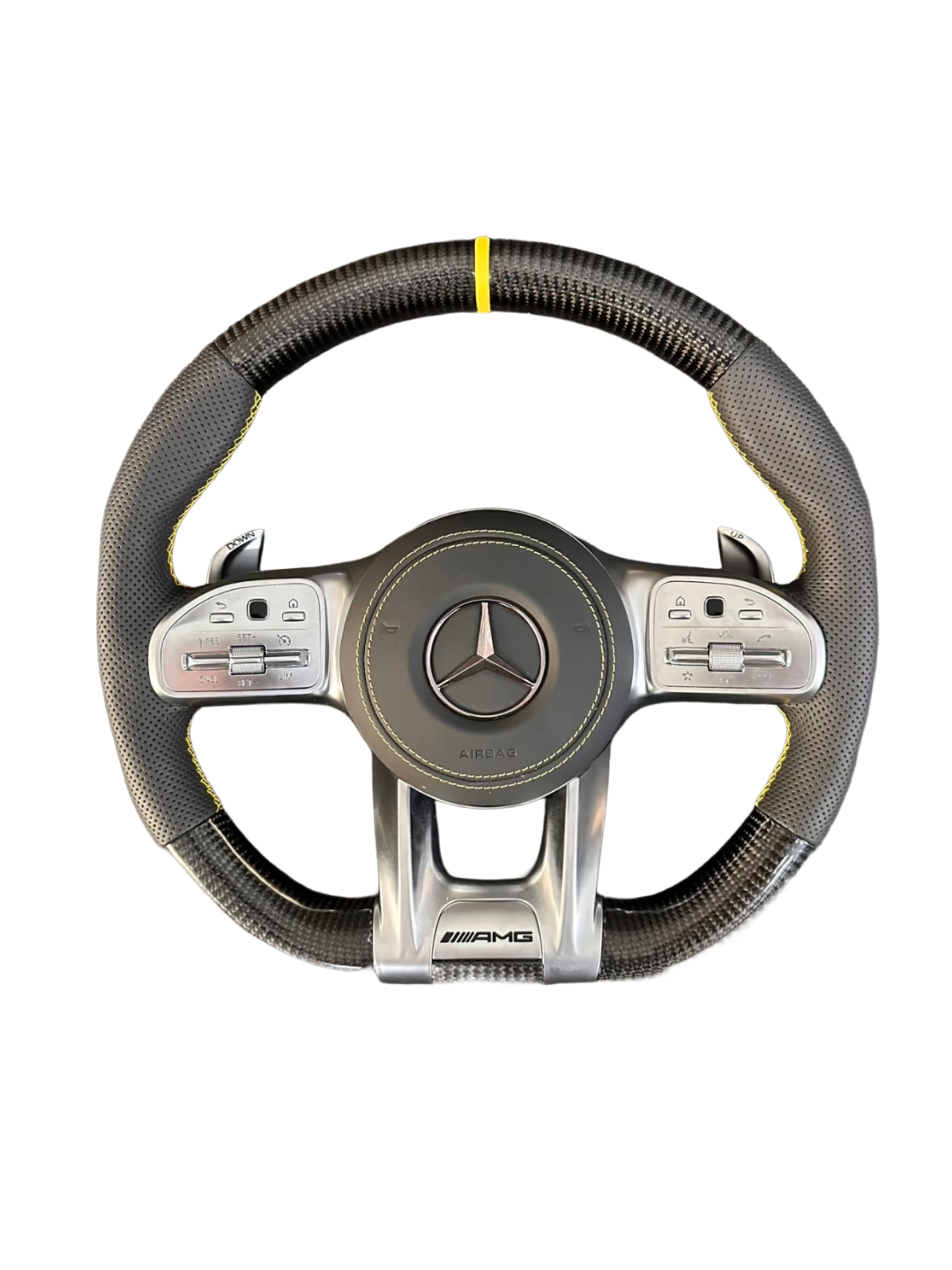 Mercedes AMG Carbon Fibre Steering Wheel